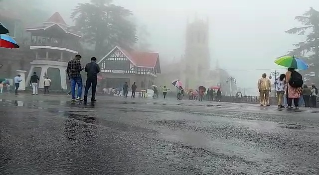 Tourists reached Shimla