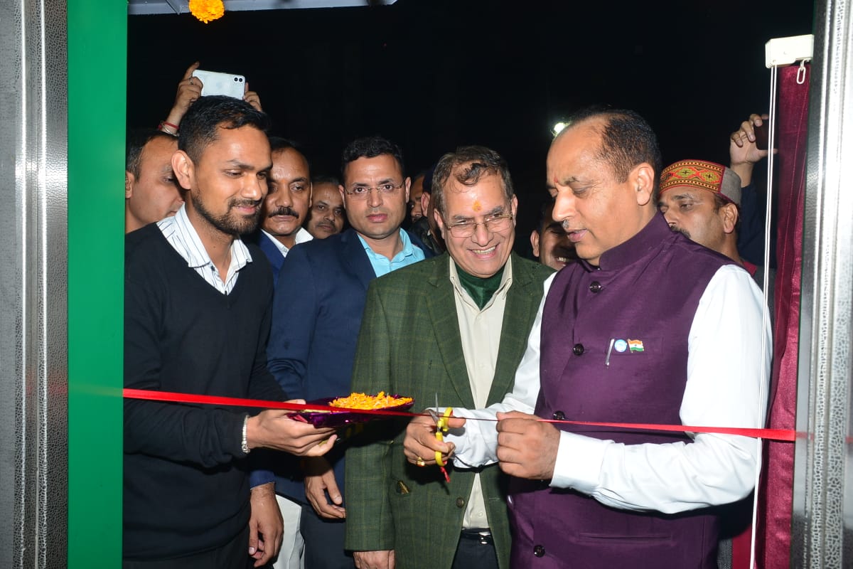 CM Jairam thakur inaugurates lift