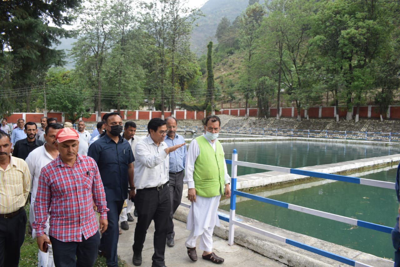 Suresh Bhardwaj inspected Gumma Pumping Station