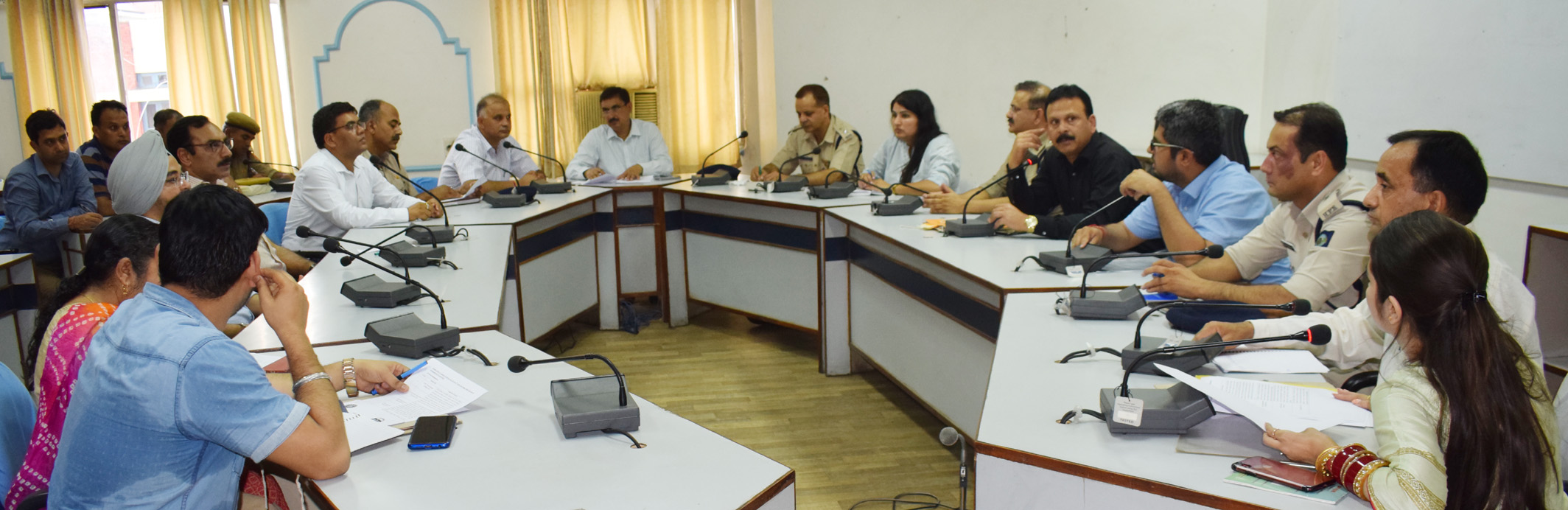 meeting on earthquake disaster management