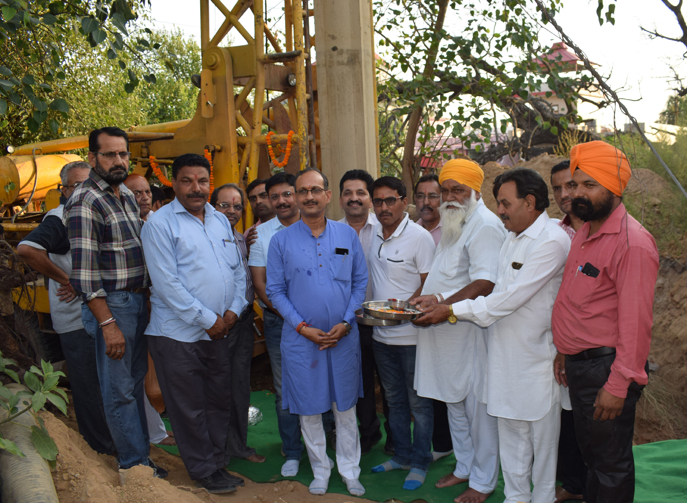 satti in bhumi pujan program