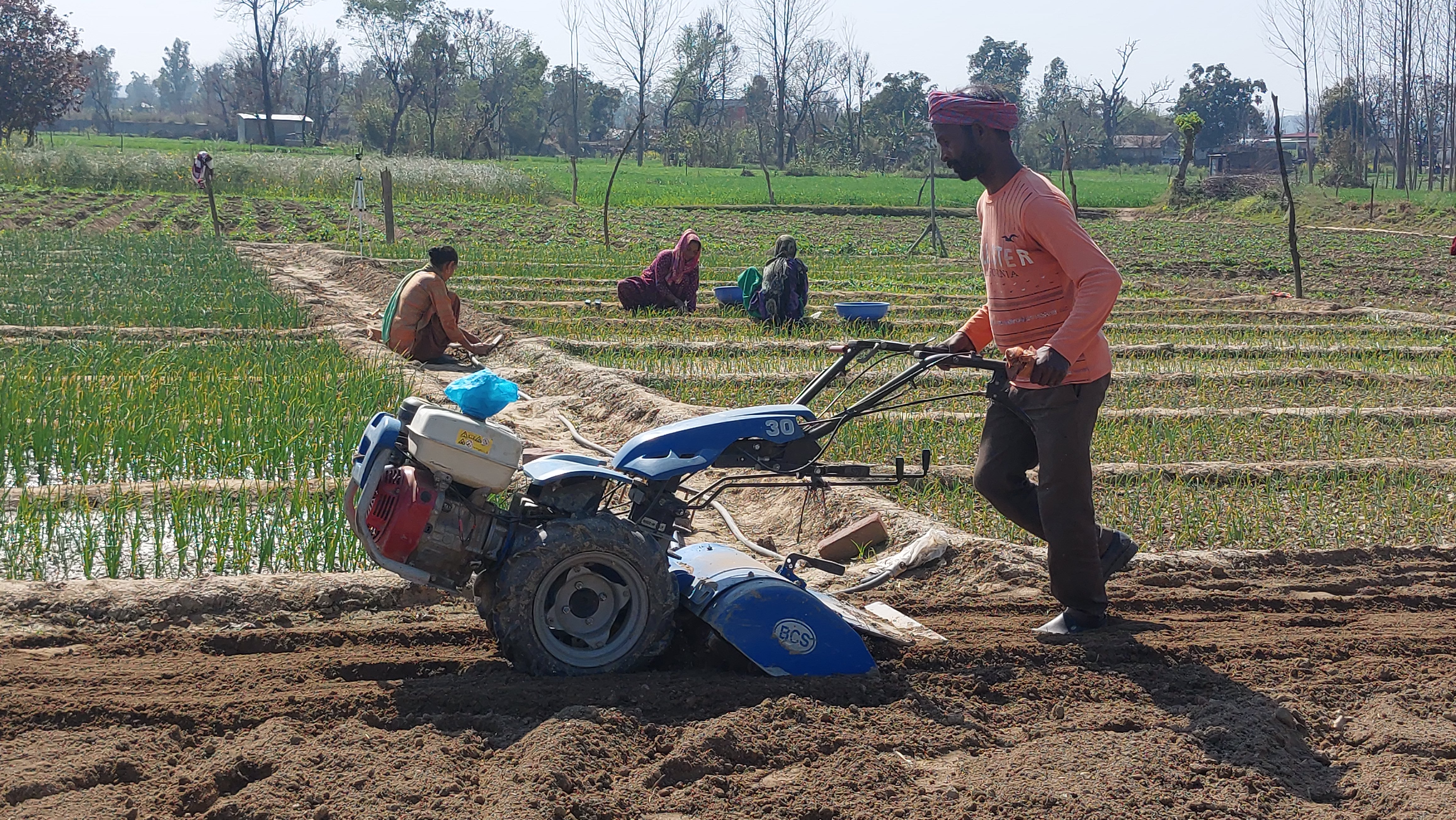 farmer Raman Kumar doing natural farming in Una