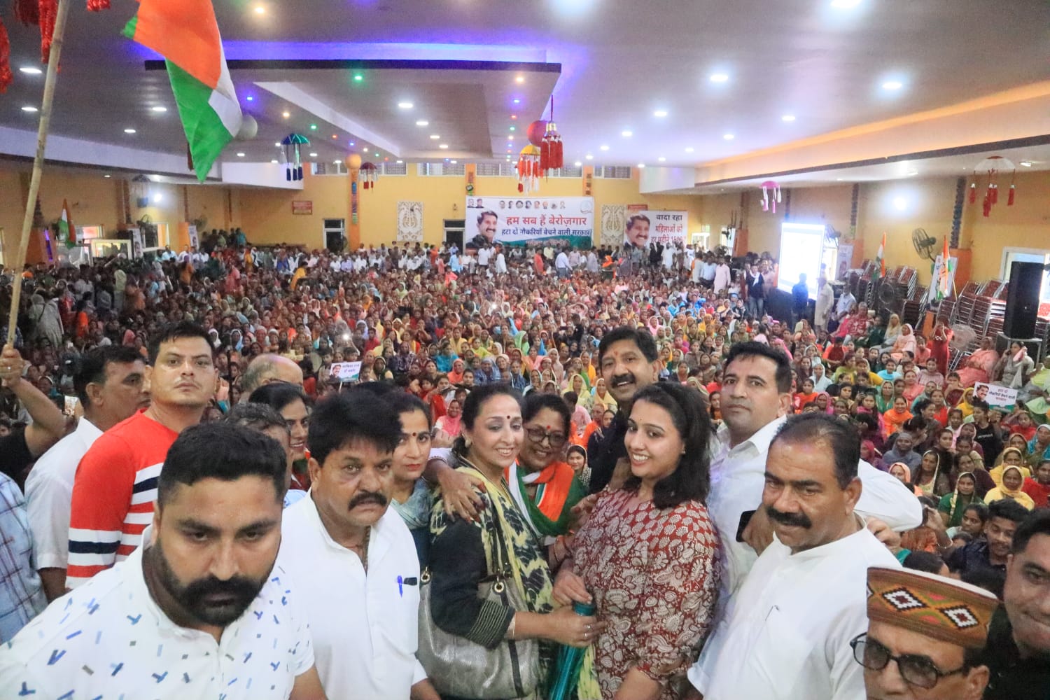 Congress rally in Una