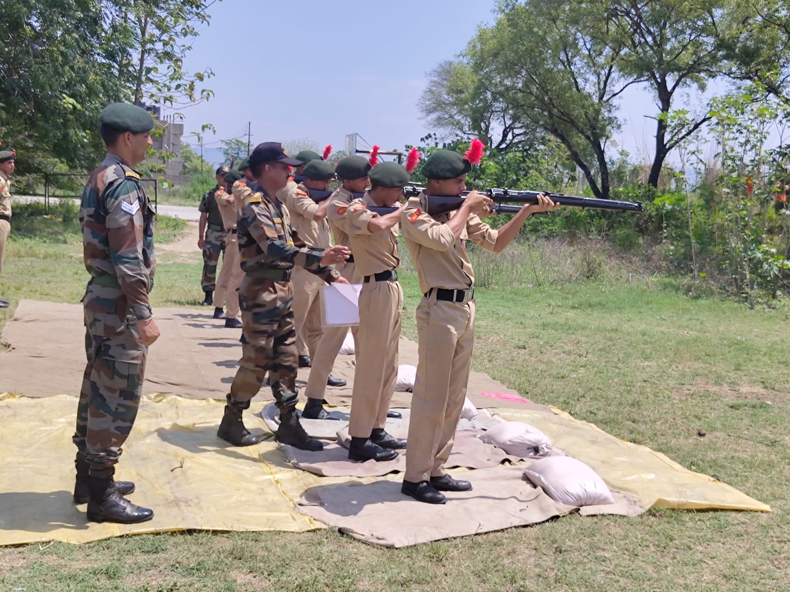 10 day NCC Training Camp Organized in Una.