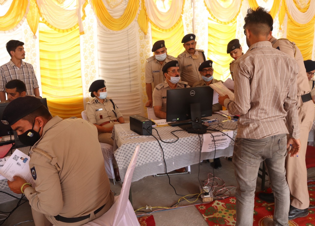 police constable recruitment started in Una