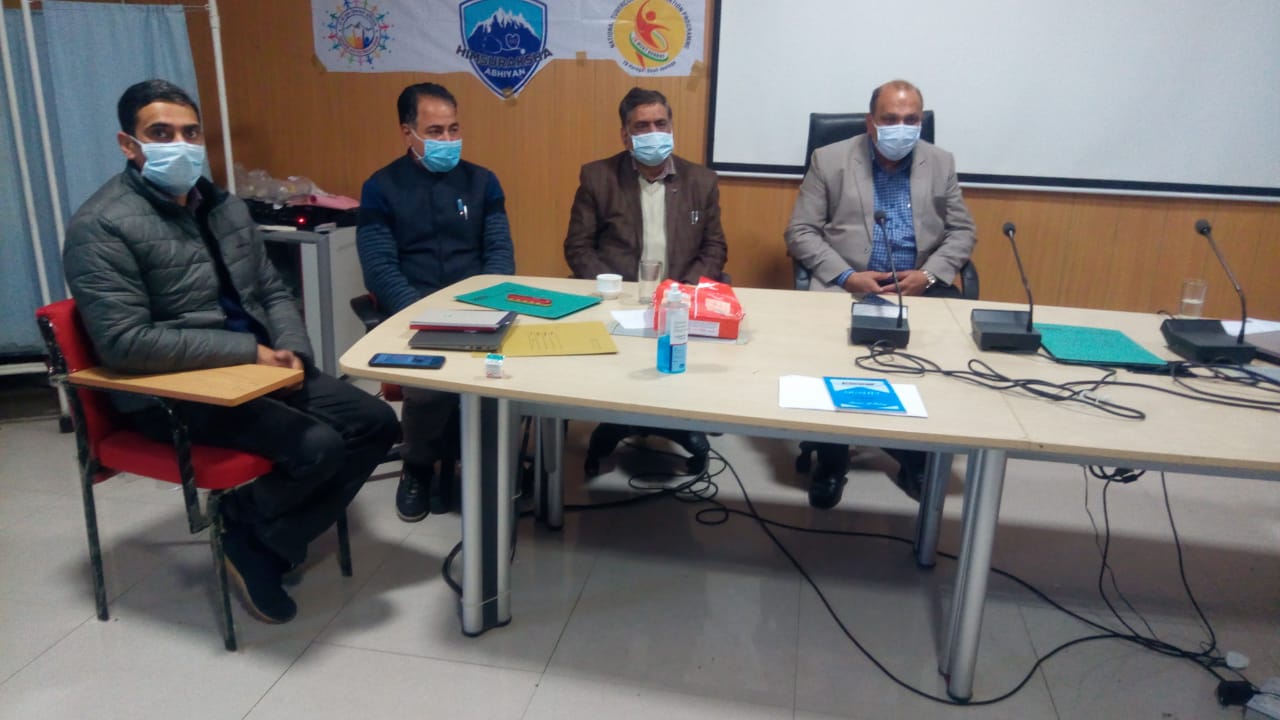 two day training camp Organized for the corona vaccine in mandi