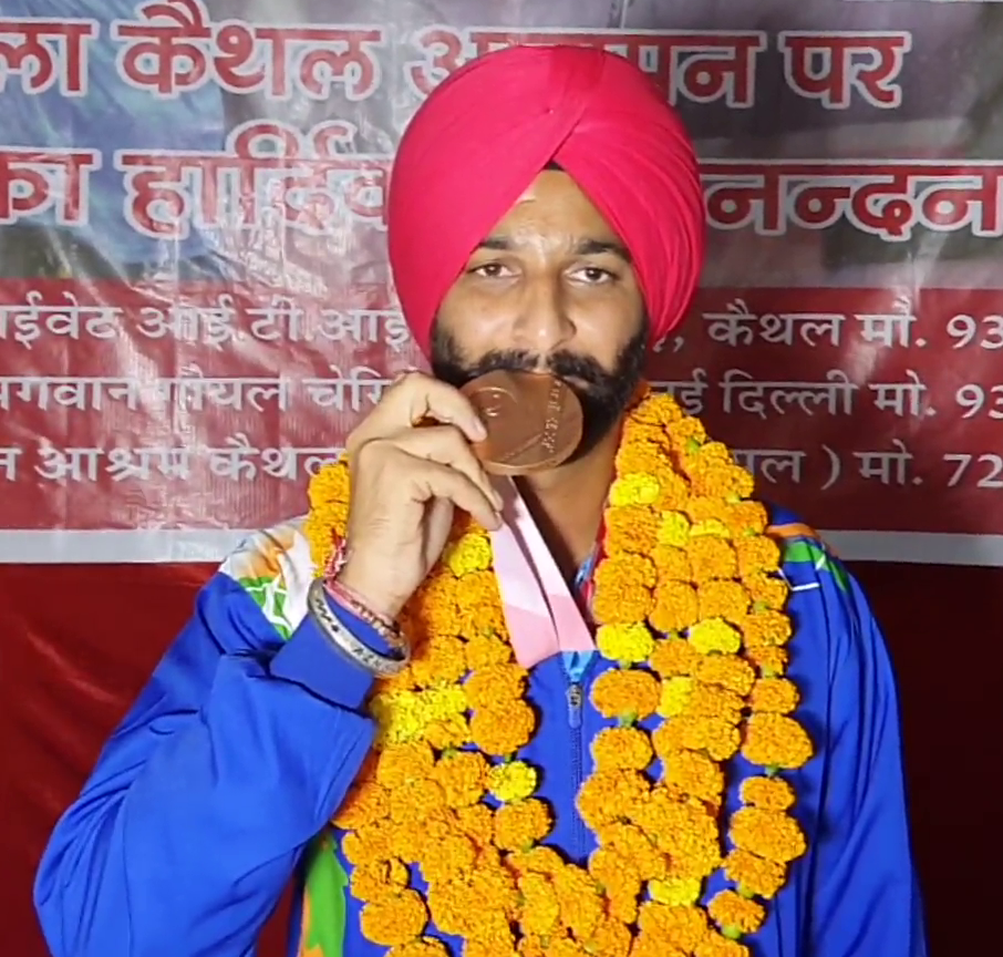 Para Olympics Harvinder Singh