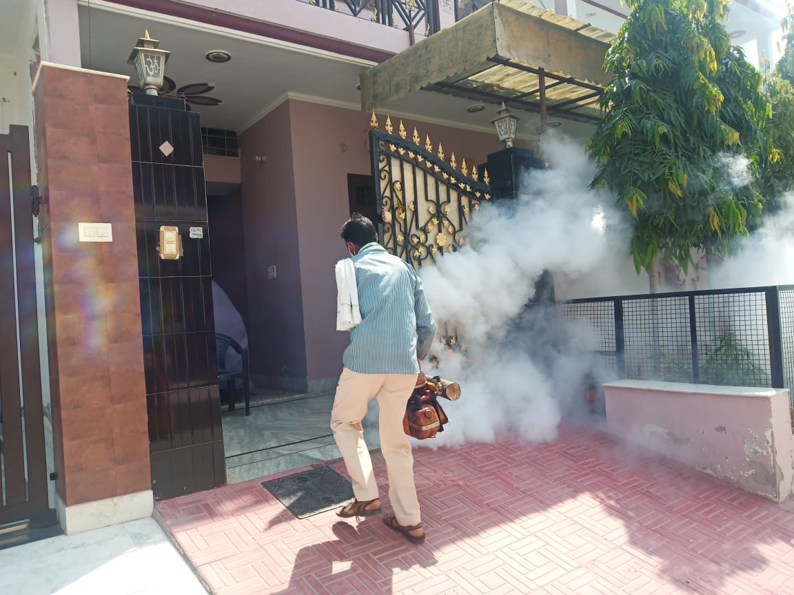 health department notice to 776 people where dengue malaria larva found