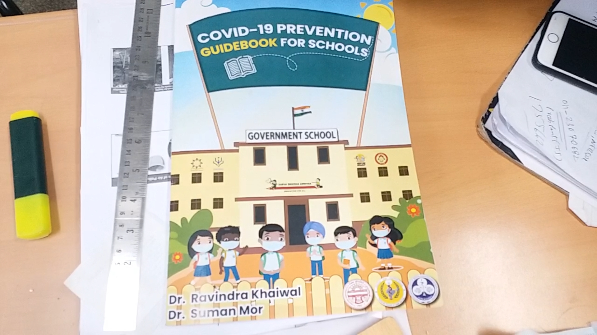 special booklet for children safety from corona