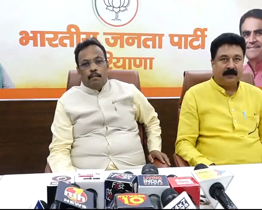 Haryana BJP in-charge Vinod Tawde statement, party is working for 55 percent votes in 2024