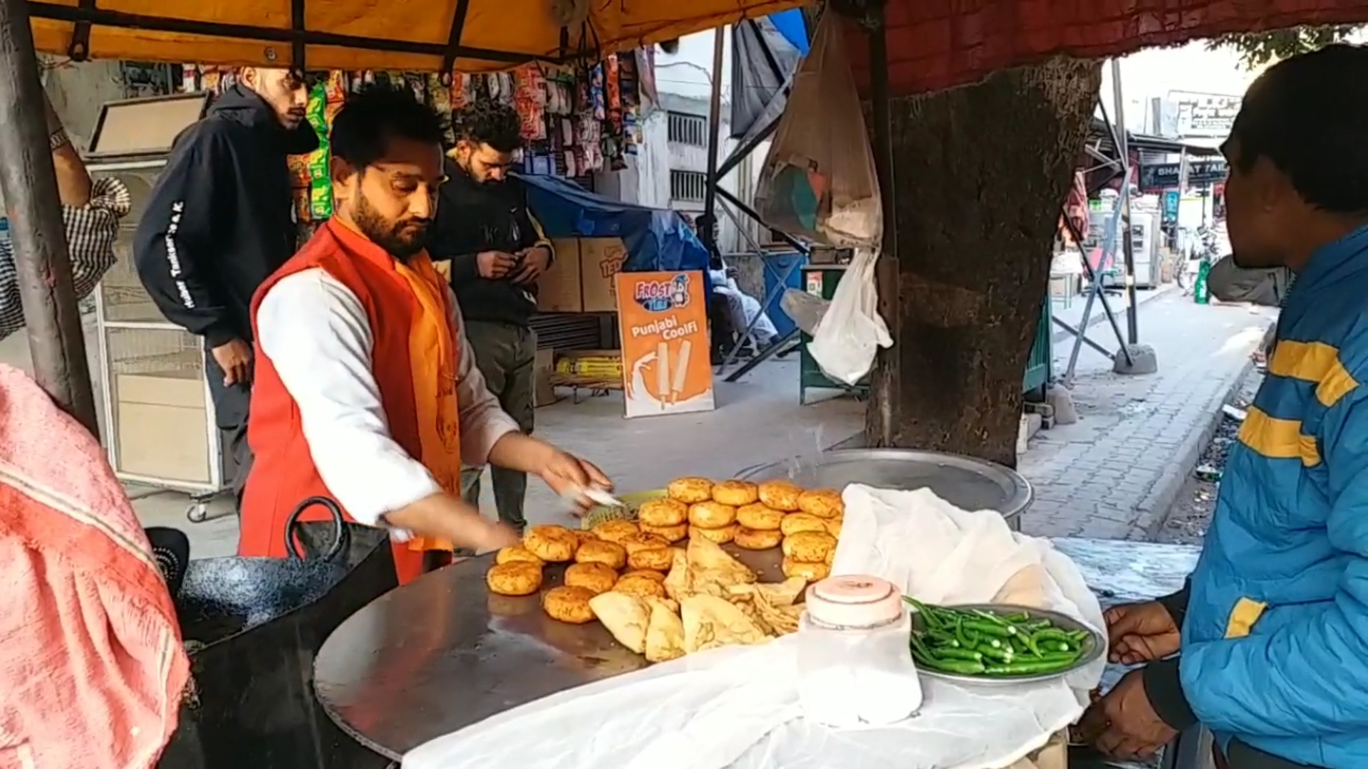 chaat seller Candidate in Chandigarh municipal election