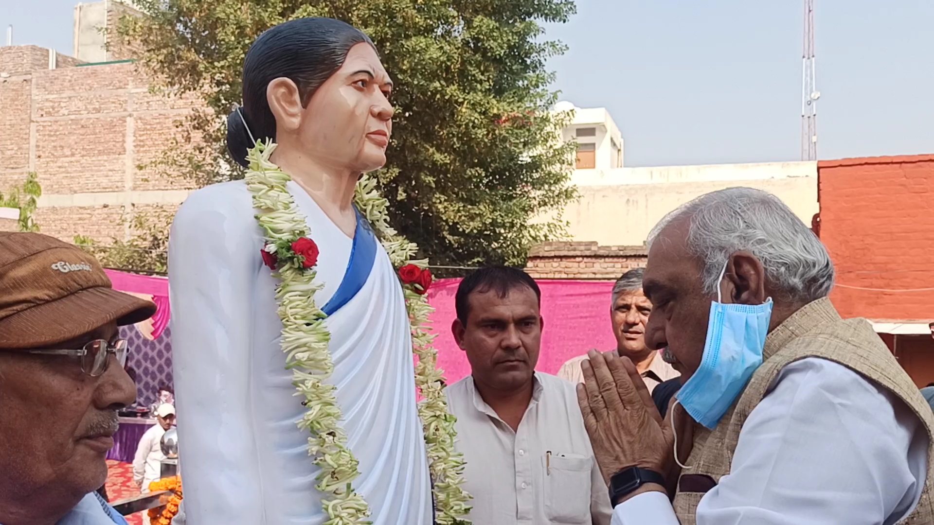 Chandravati Statue unveiling charkhi dadri