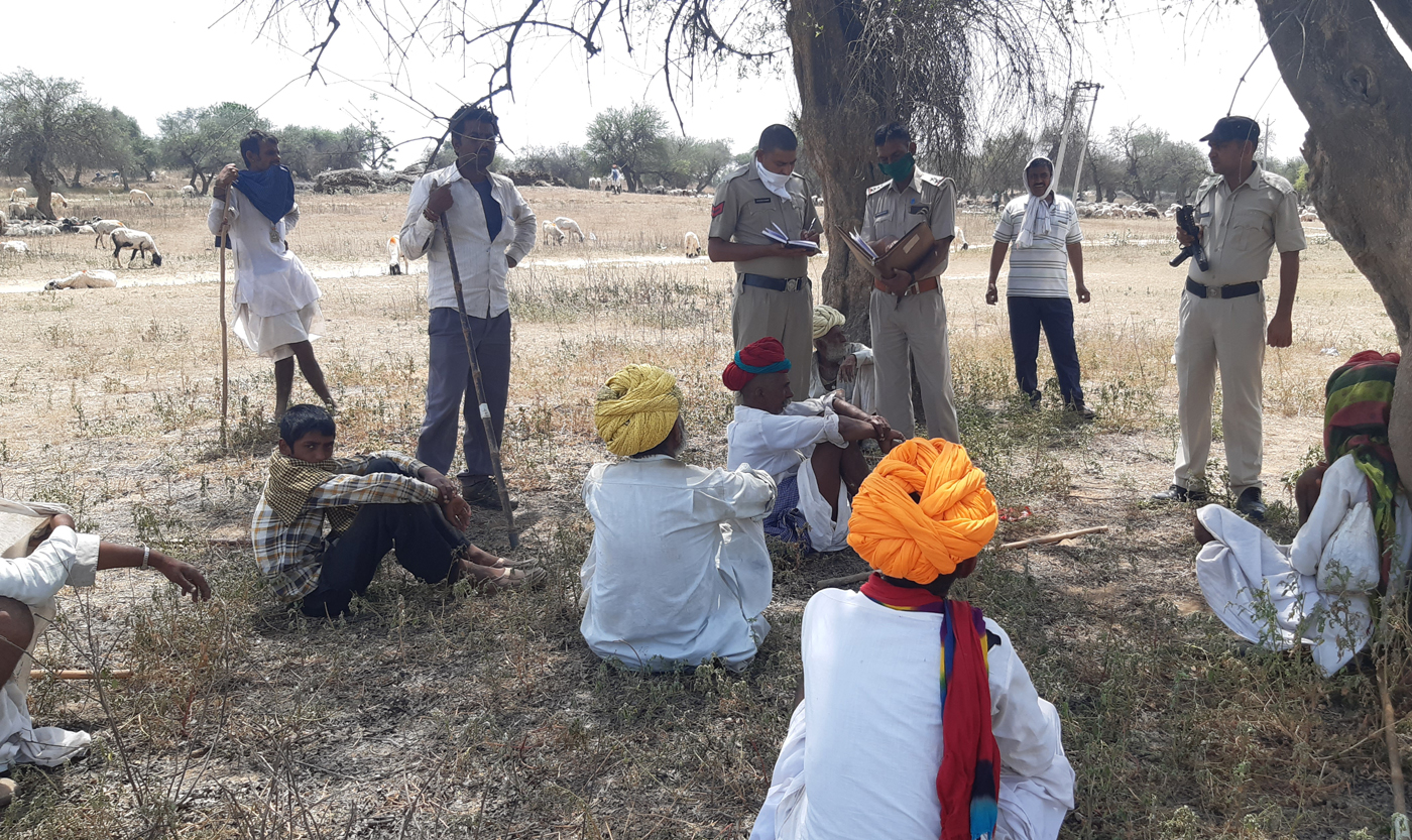 Shepherds from Rajasthan are not allowed to enter in charkhi dadri district of haryana