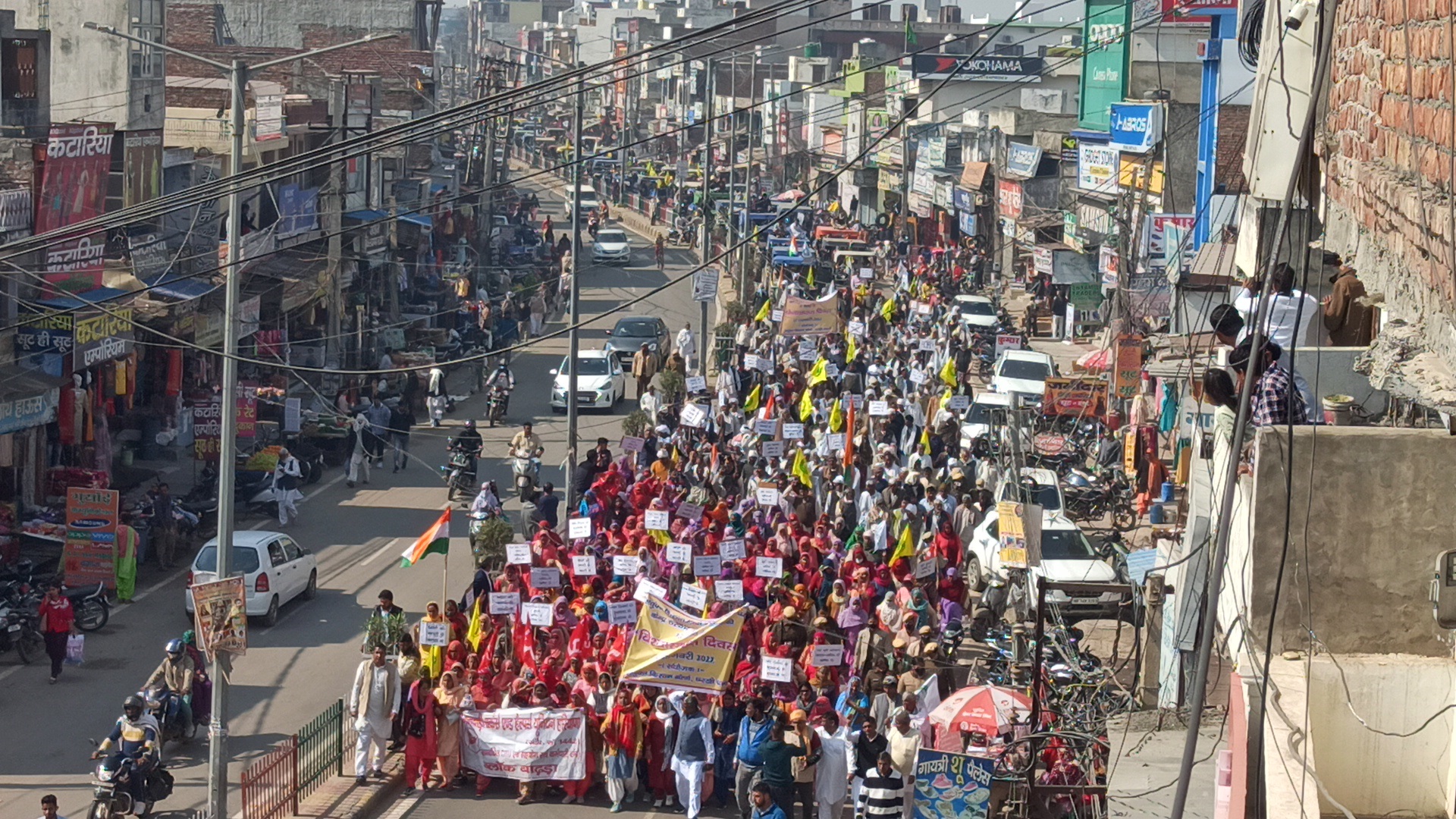 farmer protest in charkhi dadri