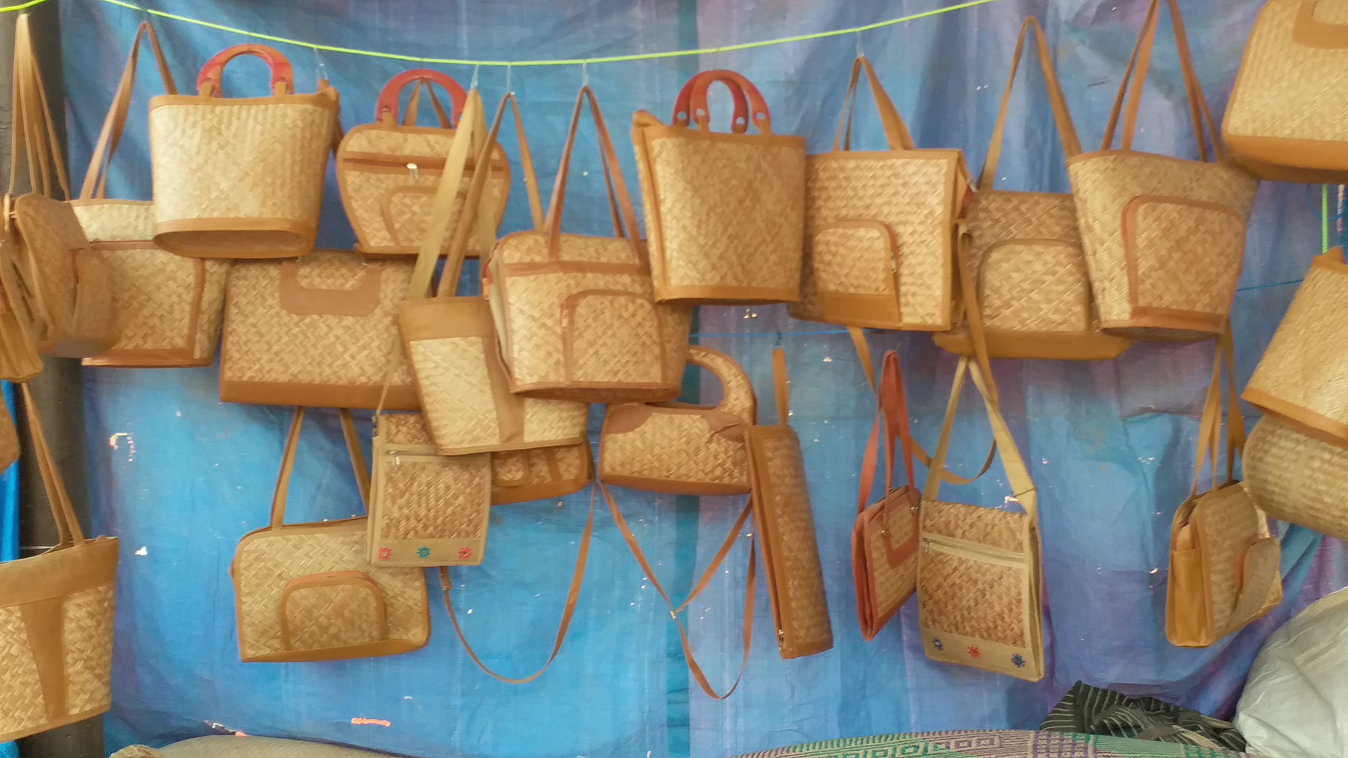 goods from cane in Surjkund mela