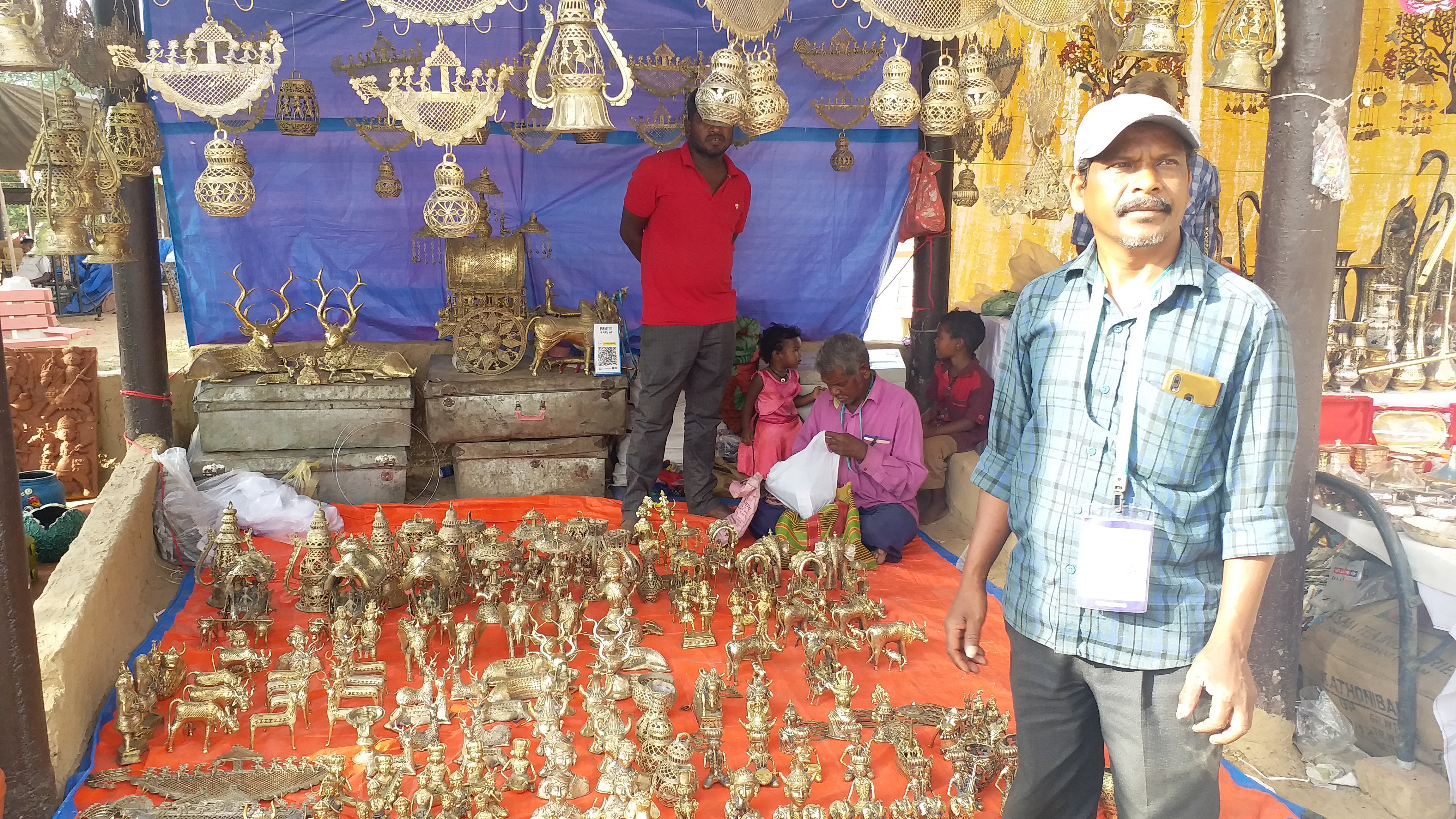 Chhattisgarh artist in surajkund mela