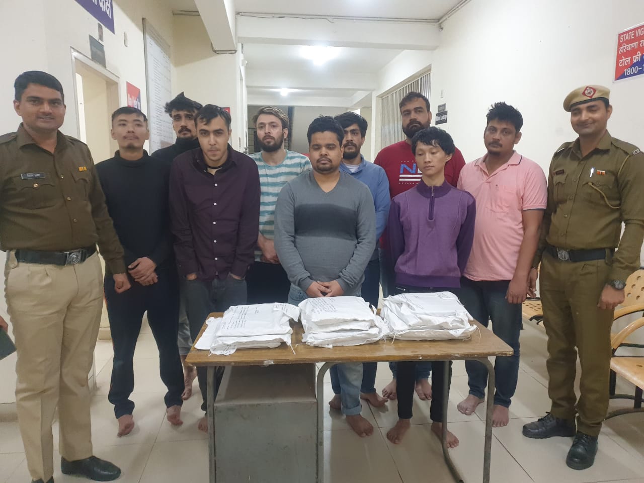 Cyber city gurugram call center busted