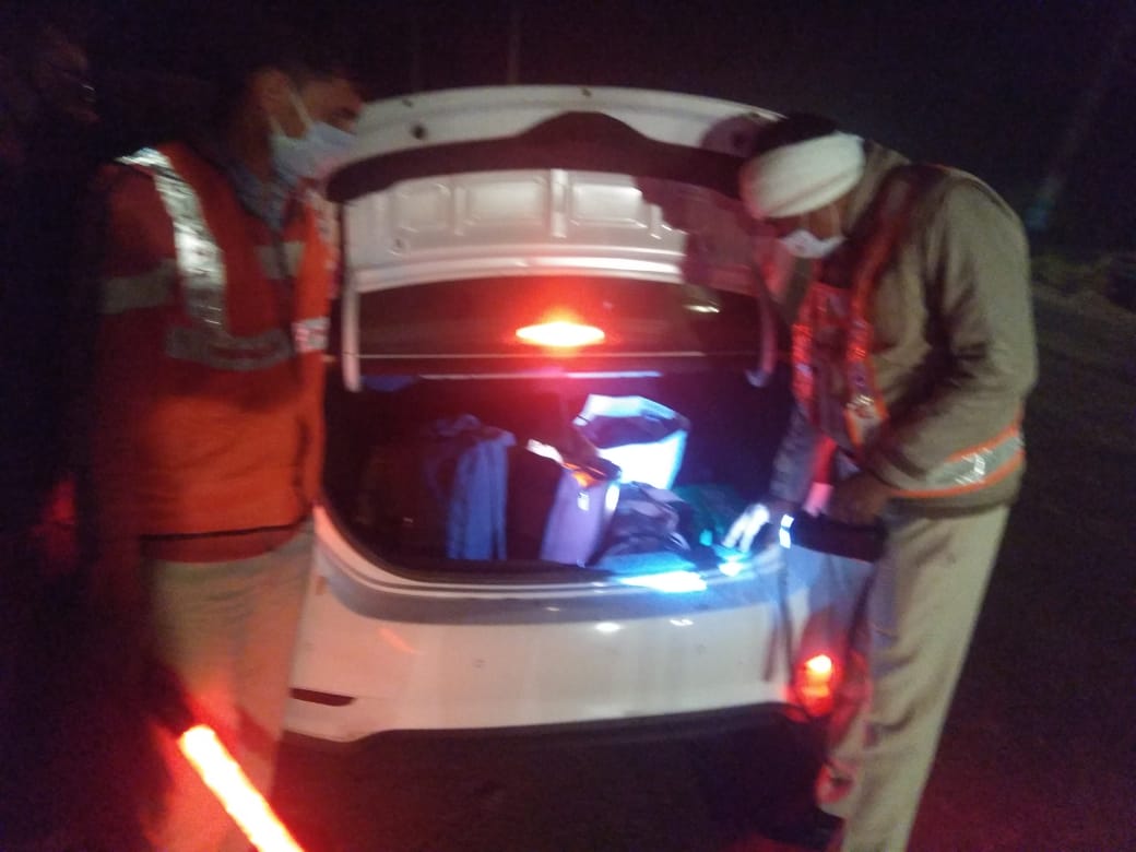 Night domination campaign conducted in Hansi, 1681 vehicles checked