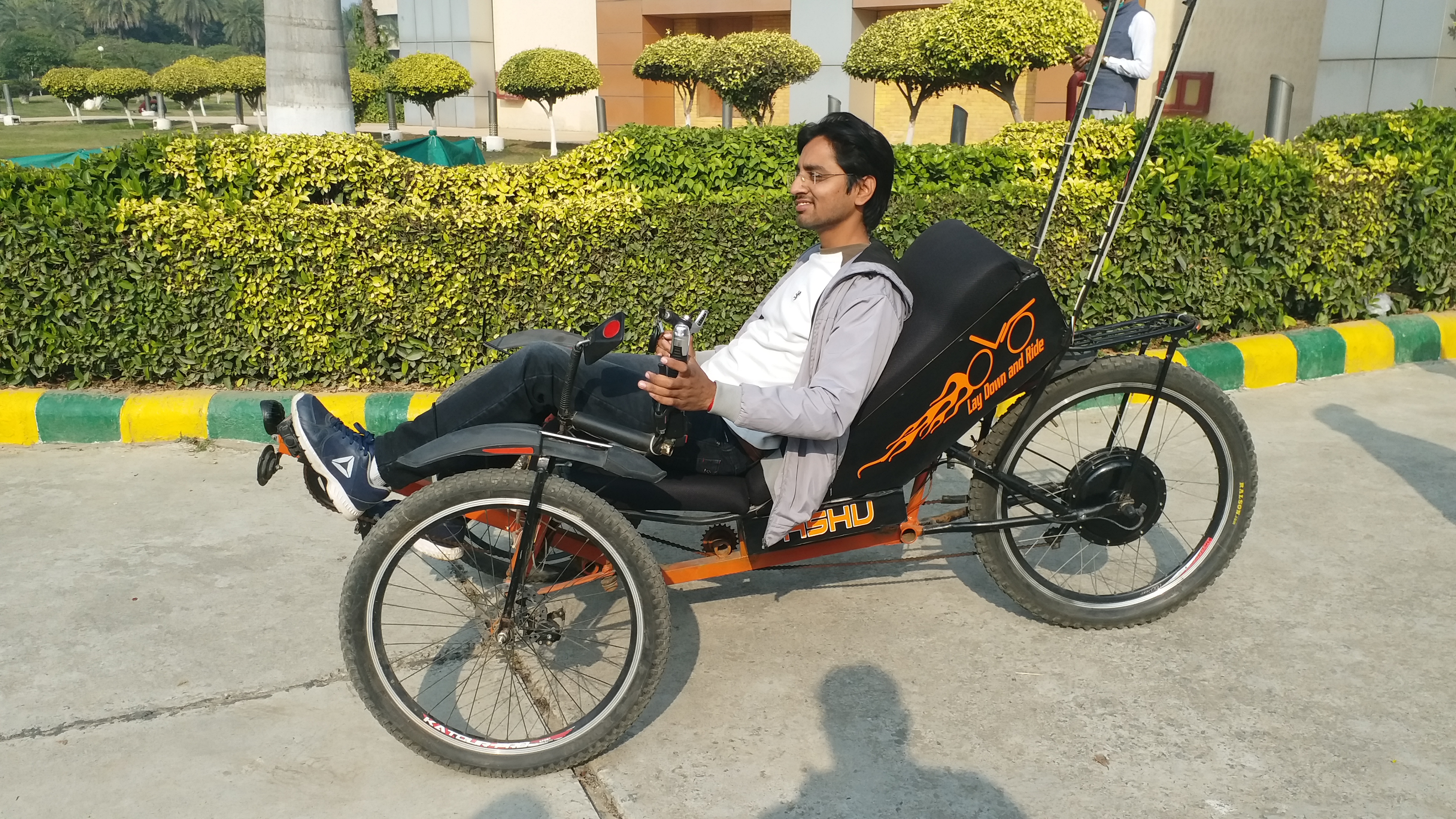 hybrid tricycle haryana