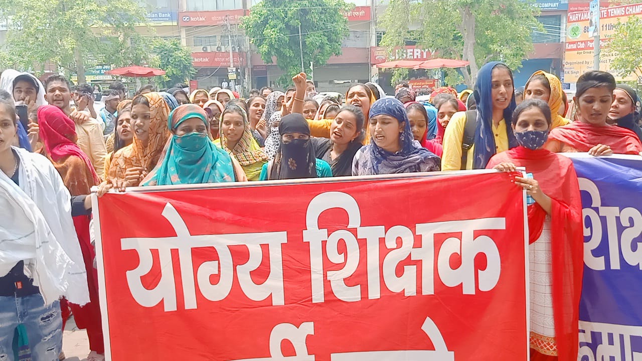 Protest Against Unemployment