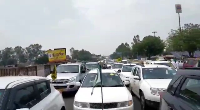 farmers again gathering on the singhu border