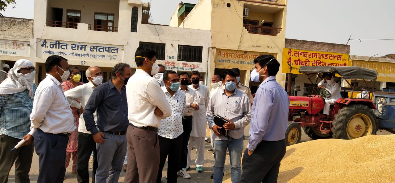 karnal grain market