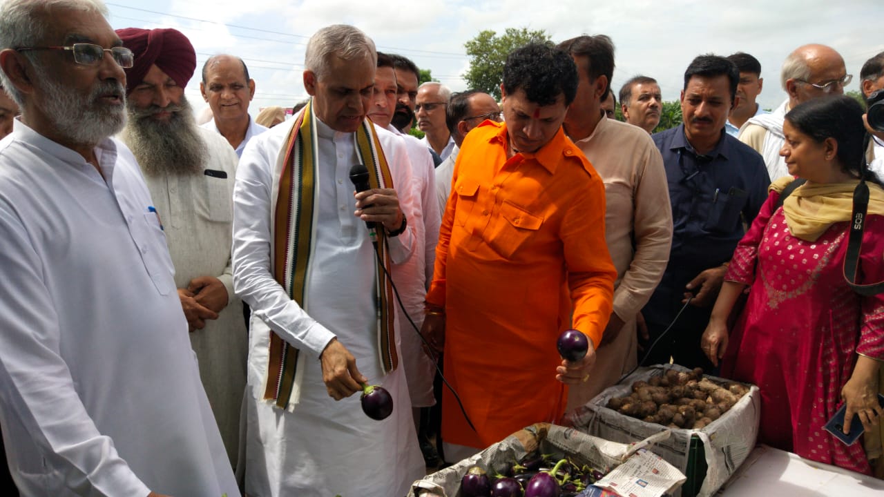Kailash Choudhary visit gurukul kurukshetra