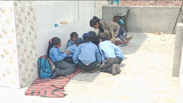government school in mandir in panipat