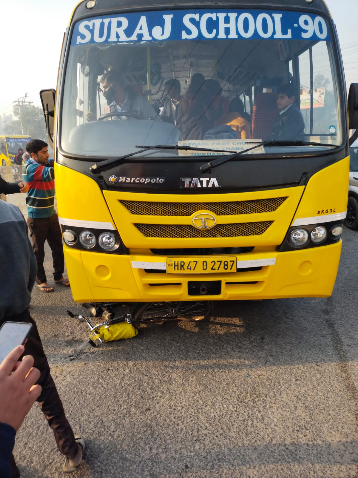 rewari-school-bus-accident