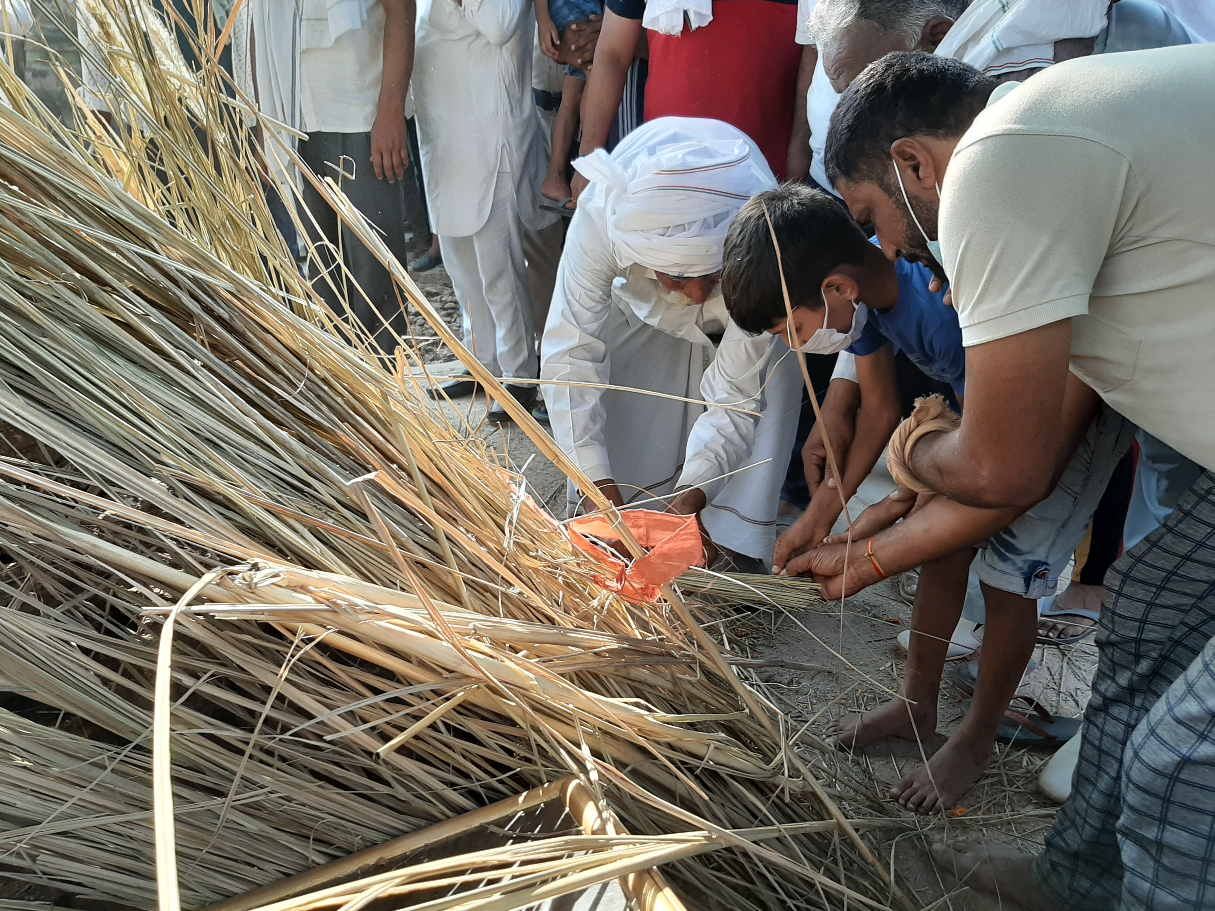 martyr raj singh khatana dead body reached damdama village