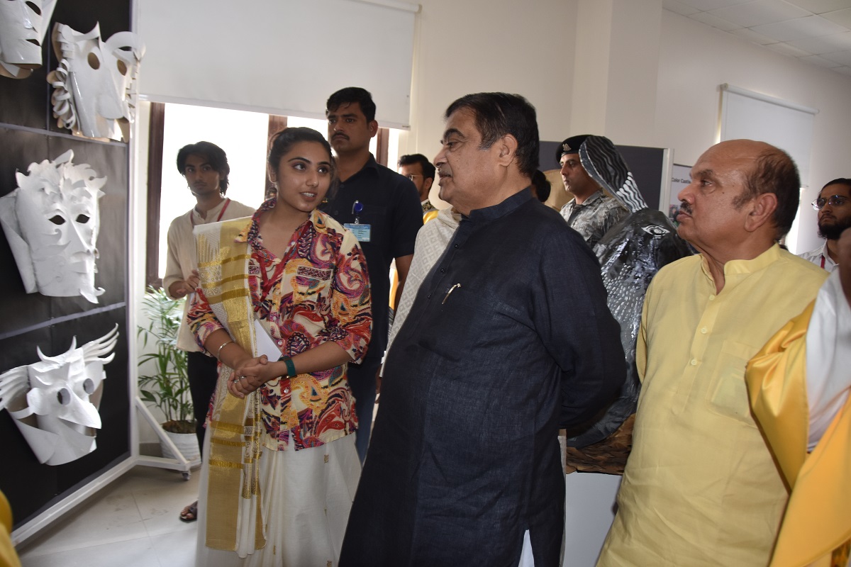 Union Transport and Highways Minister Nitin Gadkari in Sonipat