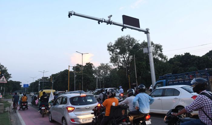 Hi-tech cameras in Chandigarh to monitor traffic