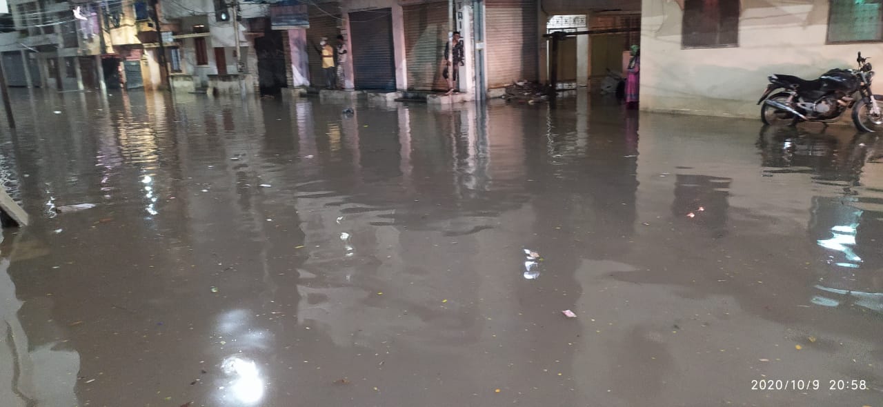 Heavy Rain  in Hyderabad