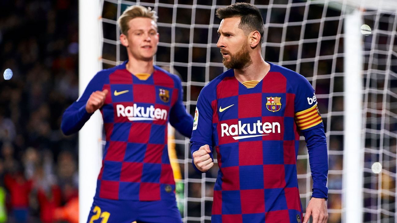 Lionel Messi, Frenkie de Jong