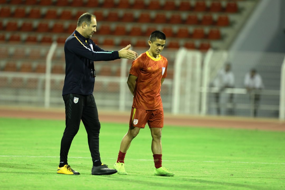 Sunil Chhetri, Igor Stimac