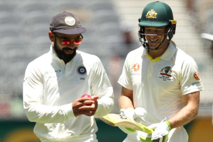 Virat kohli and tim paine, AUSvsIND