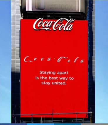 The brand has tweaked with its logo by increasing the space between every letter spelling Coca-Cola.