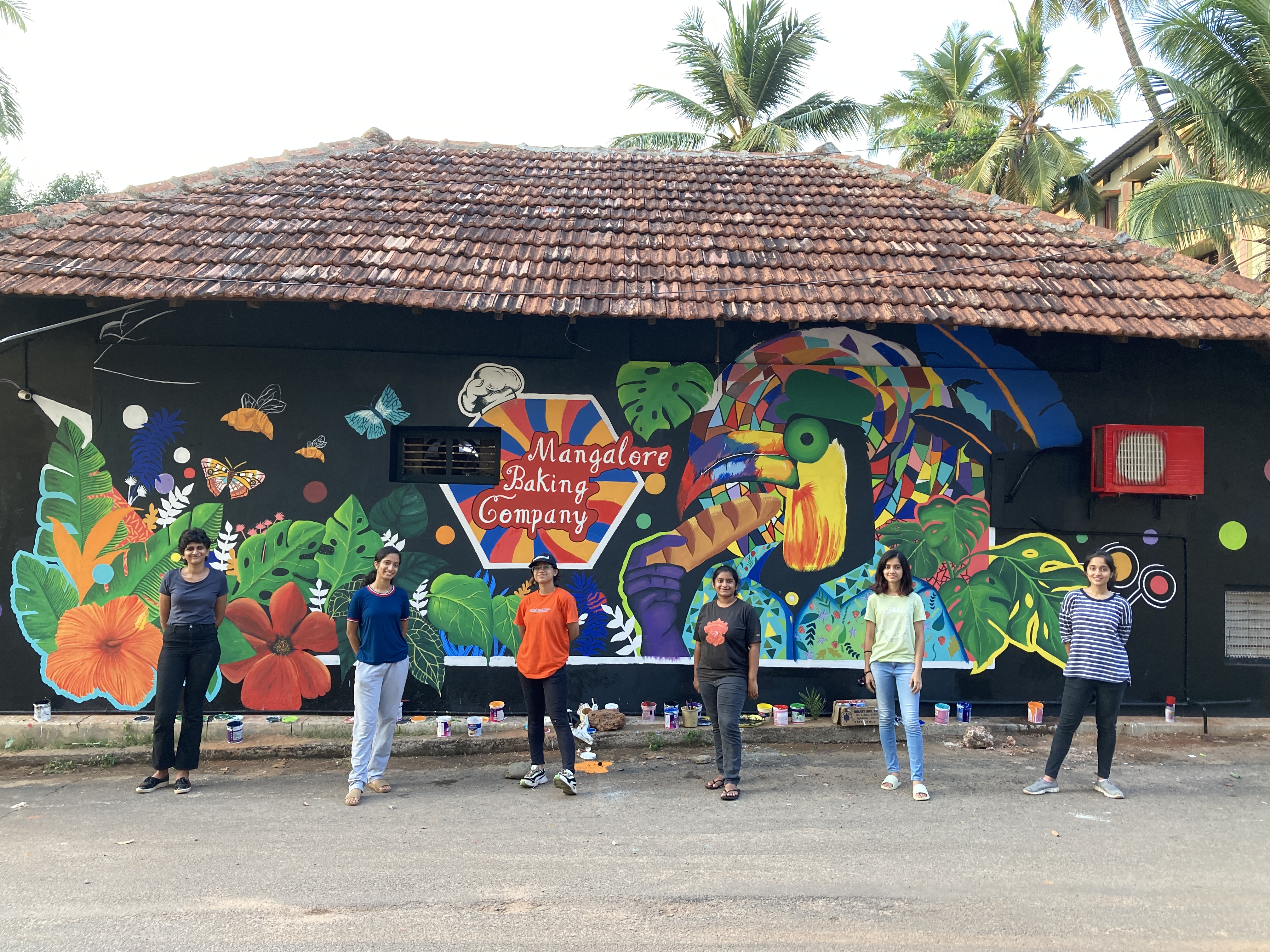 Teenagers paint for a change in Mangaluru