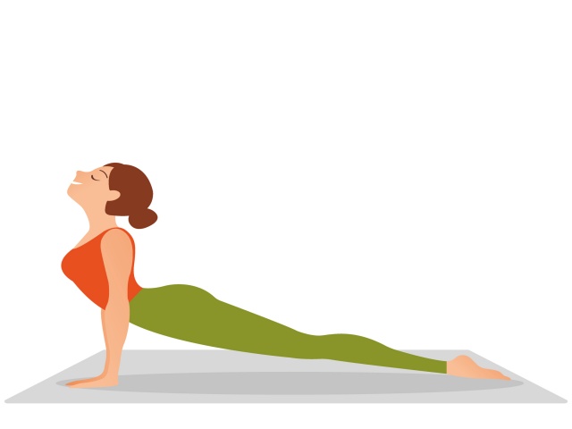 Cobra Stretch, Bhujangasana, Yoga, Yoga in back pain