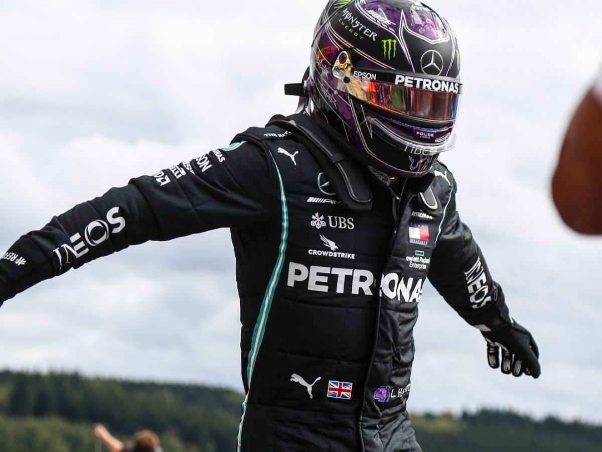 Lewis Hamilton, Chadwick Boseman, Stavelot, Belgian Grand Prix