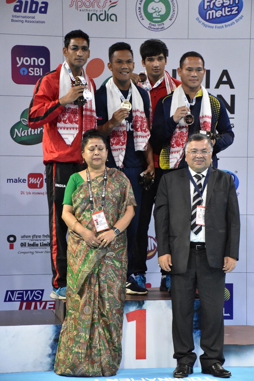 aashish chaudhary won silver medal