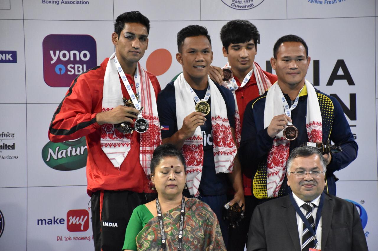 aashish chaudhary won silver medal