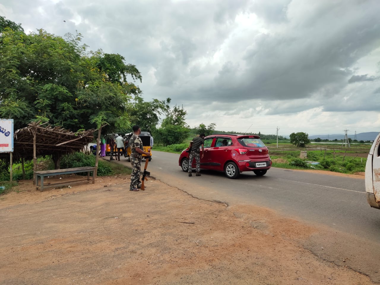 police combing for chattisgarh maoists of  in bhadradri kothagudem district