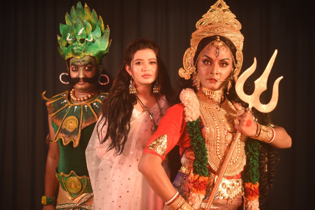 Ena Saha in Mahalaya