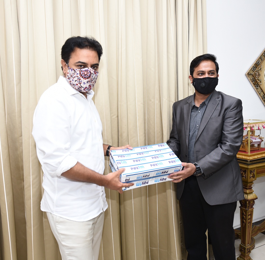 Broad Ridge India 50 lakh donation to ts cm relie -fund