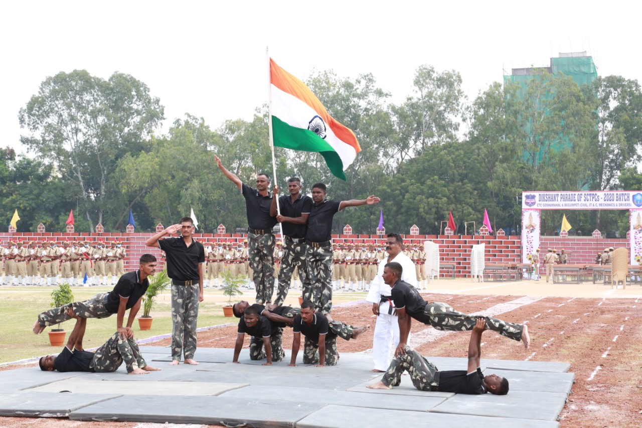 constable passing out pared in goshamahal