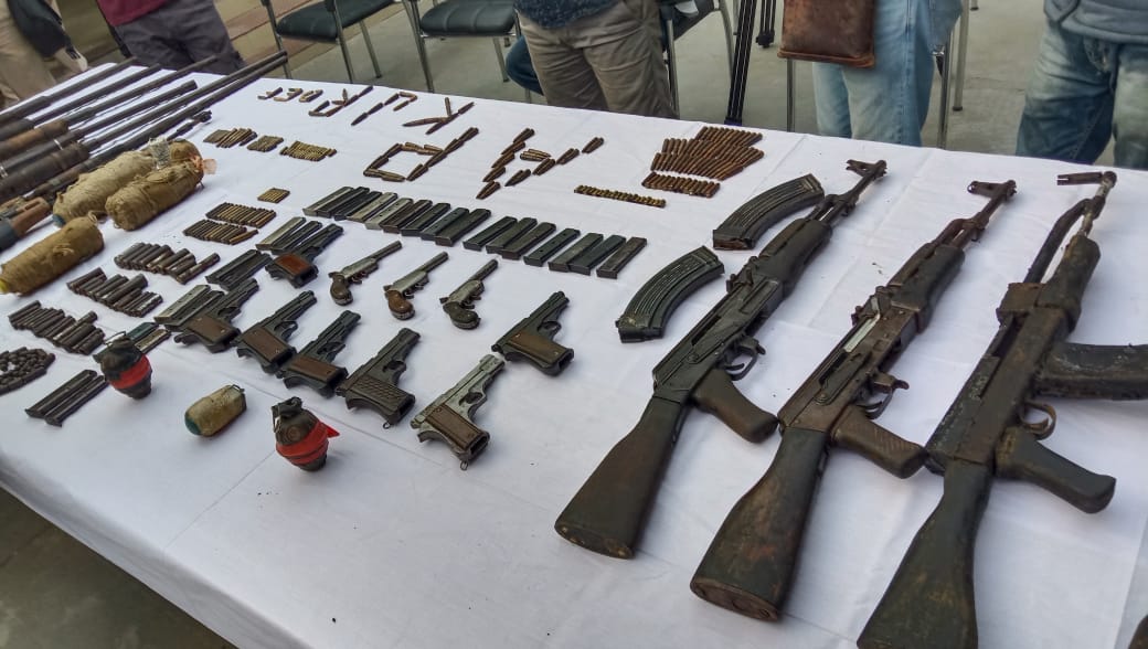 Day ahead of CM's visit, arms and ammunition recovered from Kokrajhar