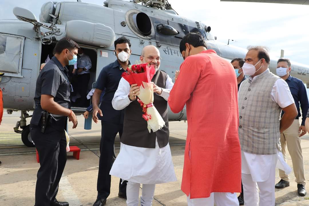 amit shah visit assam