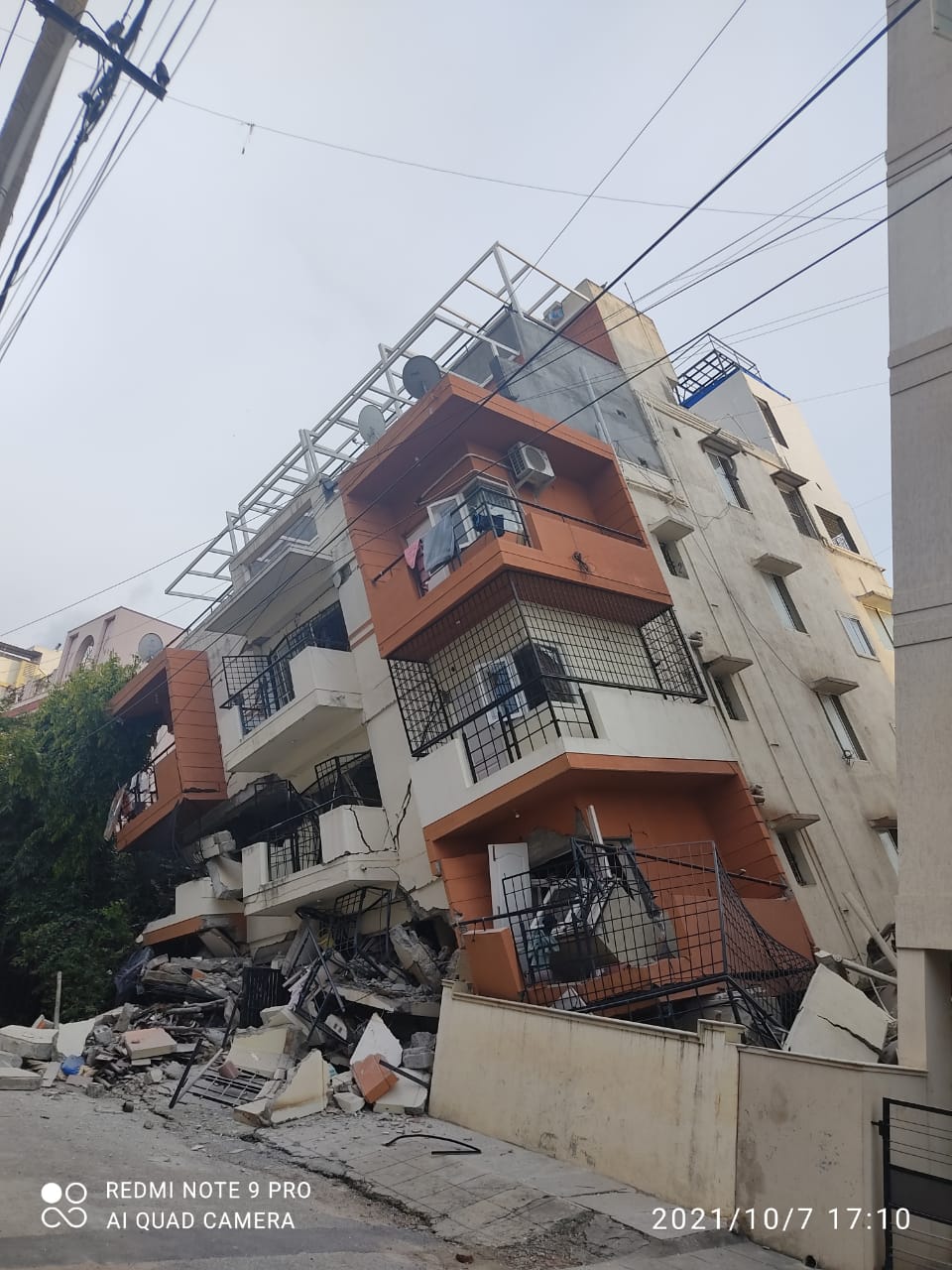 Another three-storey building collapses in Bengaluru