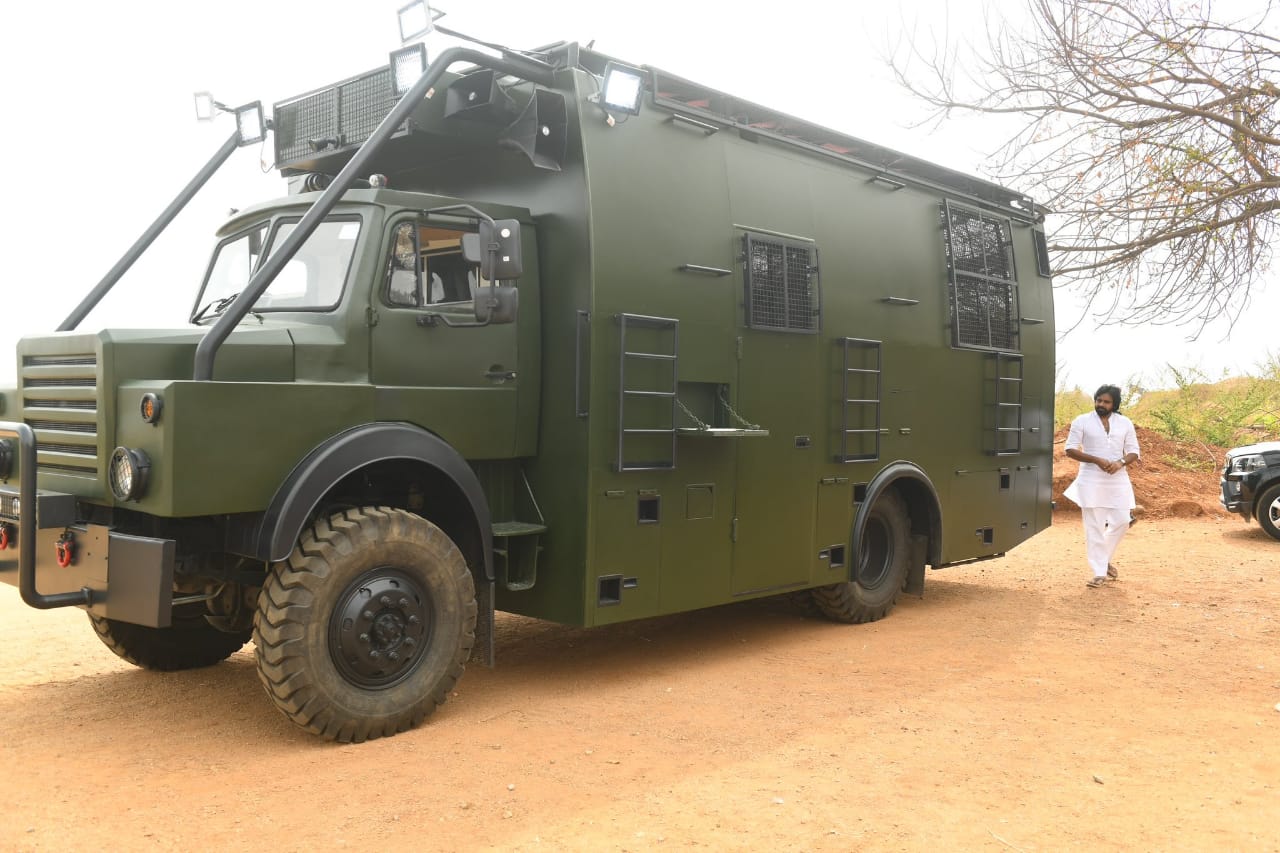 janasena election vehicle